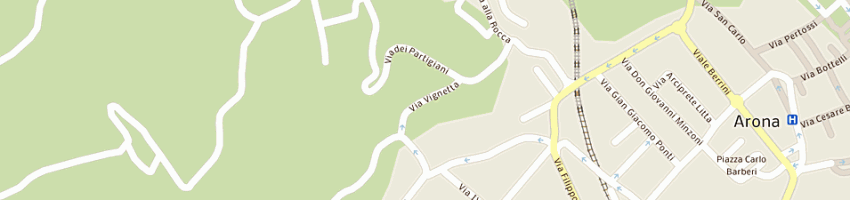 Mappa della impresa fila vaudana giovanni a ARONA