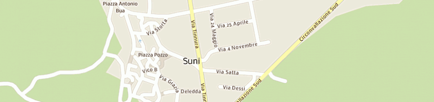 Mappa della impresa frulio antonio raffaele a SUNI