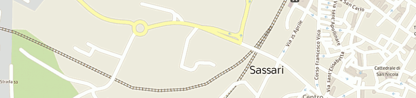 Mappa della impresa rg snc di rubattu giulio e c a SASSARI