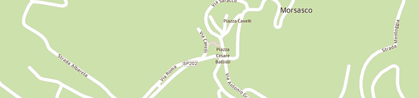 Mappa della impresa arci giardino a MORSASCO