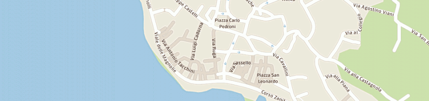 Mappa della impresa la bottega di pallanza di vaccari rodolfo a VERBANIA