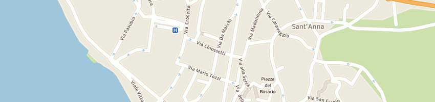 Mappa della impresa hair style a VERBANIA
