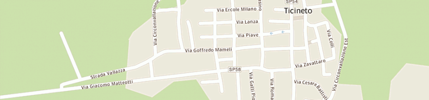 Mappa della impresa istituto comprensivo ticineto don milani a TICINETO