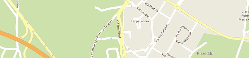 Mappa della impresa zannin marco a SASSARI