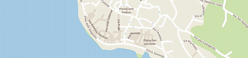 Mappa della impresa pizza si' a VERBANIA