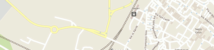 Mappa della impresa tilocca bruno a SASSARI