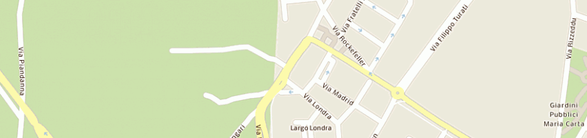 Mappa della impresa pirino franco a SASSARI
