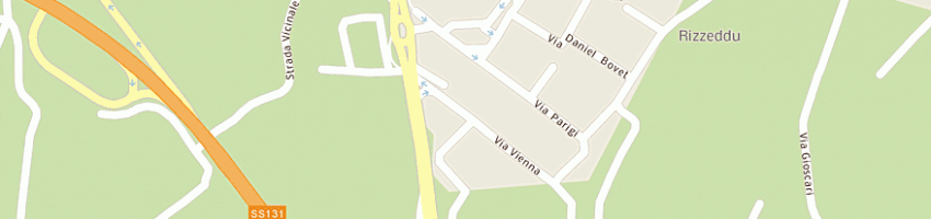 Mappa della impresa lucariello gavino giovanni e c sas a SASSARI