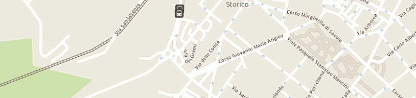 Mappa della impresa solinas mario a SASSARI