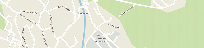 Mappa della impresa circolo operaio possaccio a VERBANIA