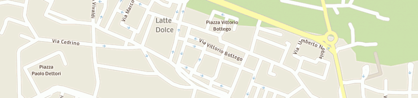 Mappa della impresa circolo acli latte dolce a SASSARI