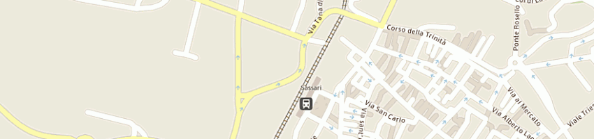Mappa della impresa gavini a SASSARI