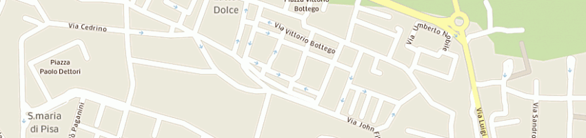 Mappa della impresa idea colore - srl a PISA