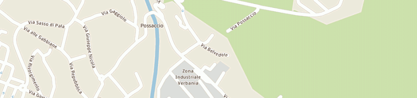 Mappa della impresa estyl di erba sauro e c srl a VERBANIA