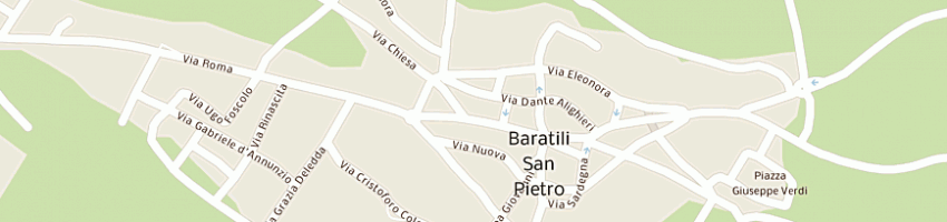 Mappa della impresa poste italiane a BARATILI SAN PIETRO