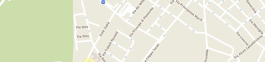 Mappa della impresa contu antonio a SASSARI