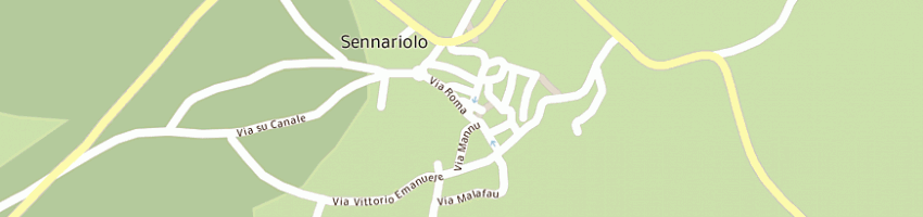 Mappa della impresa comune di sennariolo a SENNARIOLO