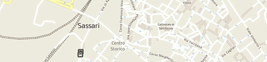 Mappa della impresa decherchi livio a SASSARI