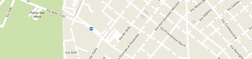 Mappa della impresa magnum electronics di tommaso giuseppe sussarello a SASSARI