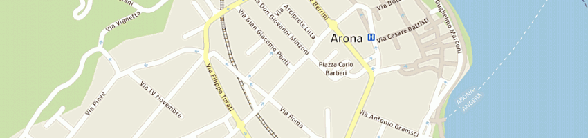 Mappa della impresa dario rossotti e c sas a ARONA