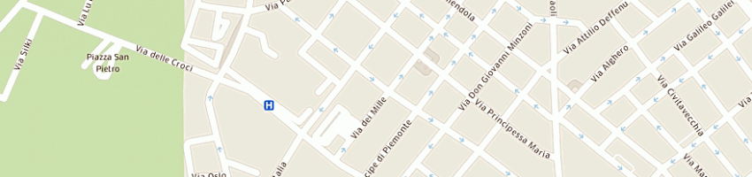 Mappa della impresa sabino gian franco a SASSARI