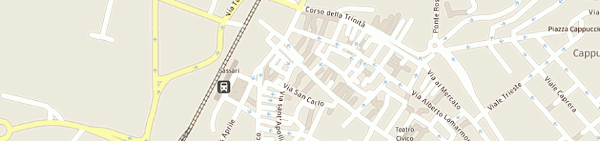 Mappa della impresa pinton roberto a SASSARI