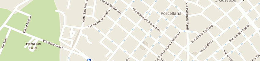 Mappa della impresa arcadu sebastiano a SASSARI