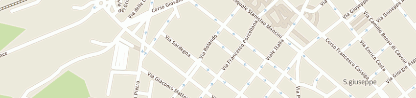 Mappa della impresa marche giuseppe a SASSARI