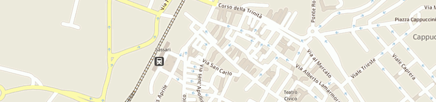 Mappa della impresa marilu' srl a SASSARI