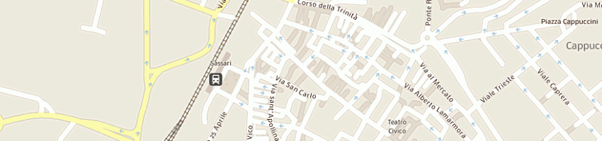 Mappa della impresa cabizzosu teresa a SASSARI
