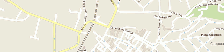 Mappa della impresa istituto sant'agnese a SASSARI