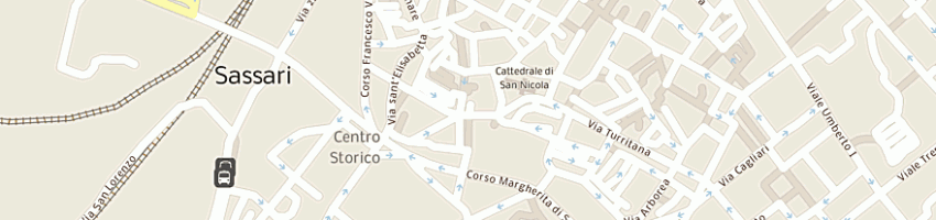 Mappa della impresa spina antonio a SASSARI