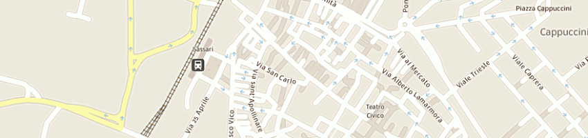Mappa della impresa perez salvatore a SASSARI