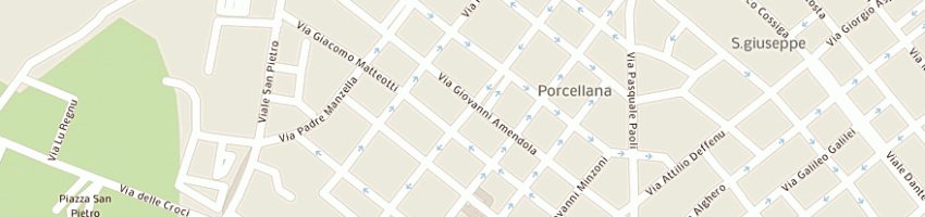 Mappa della impresa mercerie di fioravanti roberta a SASSARI