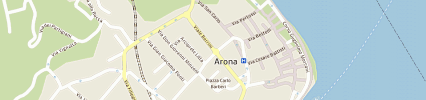 Mappa della impresa torelli antonio a ARONA