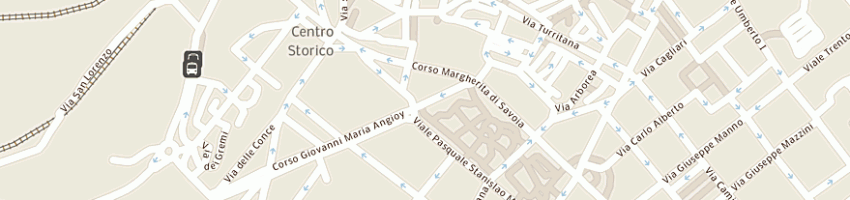 Mappa della impresa polyglot academ srl a SASSARI
