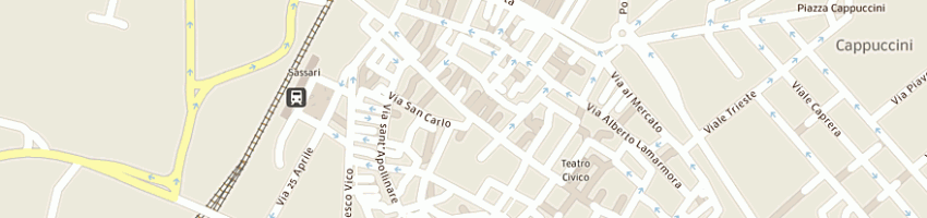 Mappa della impresa delogu mario a SASSARI