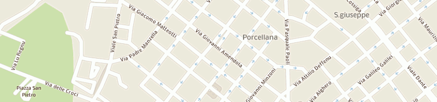 Mappa della impresa panetteria sini costantino a SASSARI