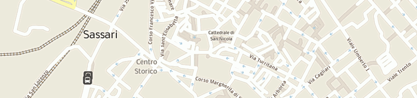 Mappa della impresa universita' di sassari a SASSARI