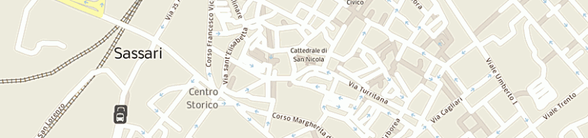 Mappa della impresa mancusa pasqualina a SASSARI