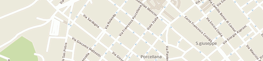 Mappa della impresa parissi giuseppe a SASSARI