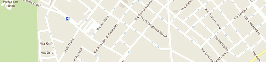 Mappa della impresa mura giuseppe costantino a SASSARI