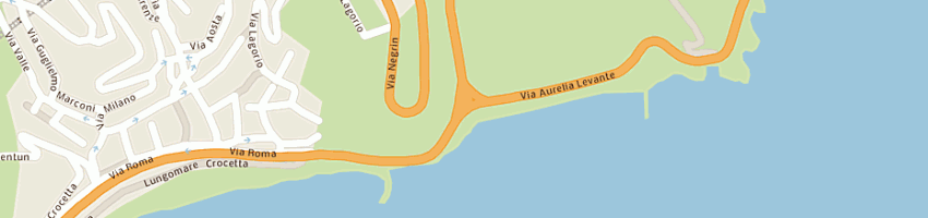 Mappa della impresa olmo giuseppe (spa) a CELLE LIGURE