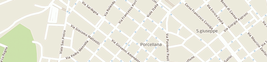Mappa della impresa policlinico sassarese spa a SASSARI