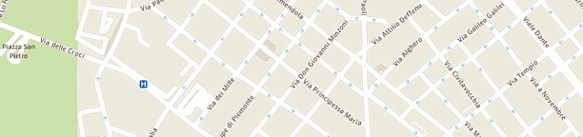 Mappa della impresa voligam (srl) a SASSARI
