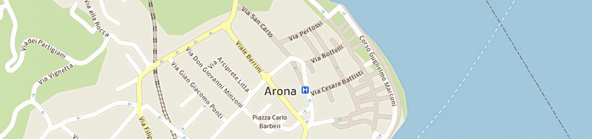 Mappa della impresa fondazione art museo a ARONA