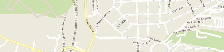 Mappa della impresa mazzoni gavino a SASSARI