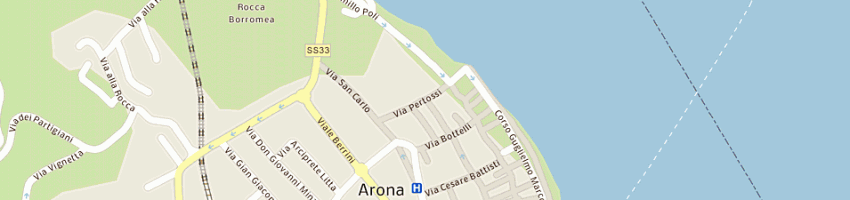 Mappa della impresa cominoli enrico a ARONA