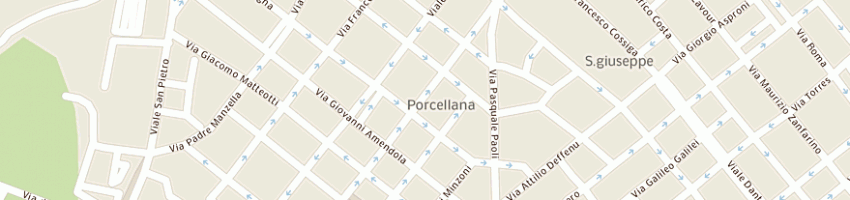 Mappa della impresa annette calzature di uda anna a SASSARI