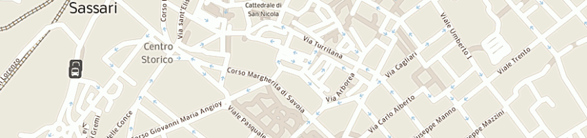 Mappa della impresa agenzia funebre franco agus di mauro agus e c snc a SASSARI